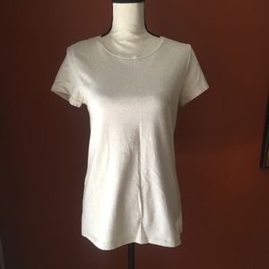 Sonoma oatmeal casual everyday tee